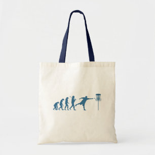Disc Golf Evolution - Fun Gift for Disc Golfer Tote Bag