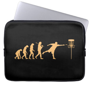 Disc Golf Evolution Laptop Sleeve