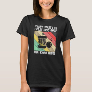 Disc Golf For Men Women Kids Disc Golf Player T-Shirt