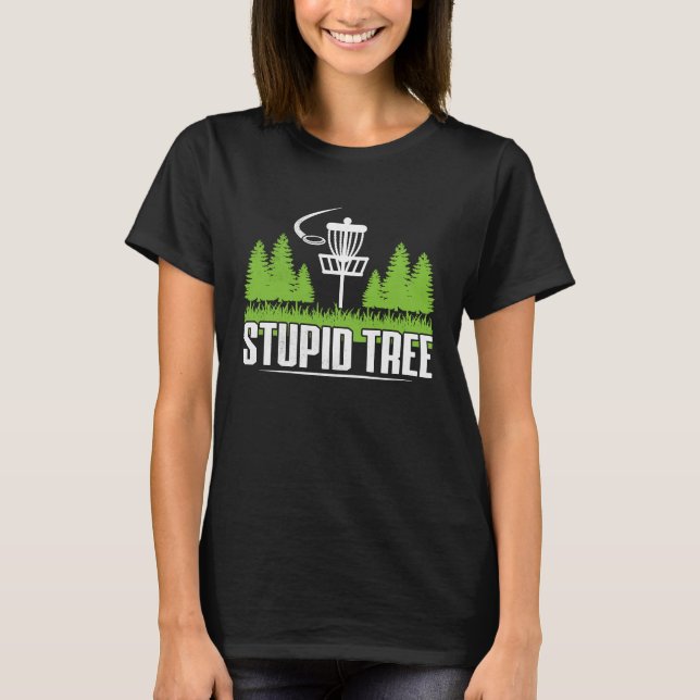 Disc Golf for Ultimate Frisbee Player T-Shirt (Front)