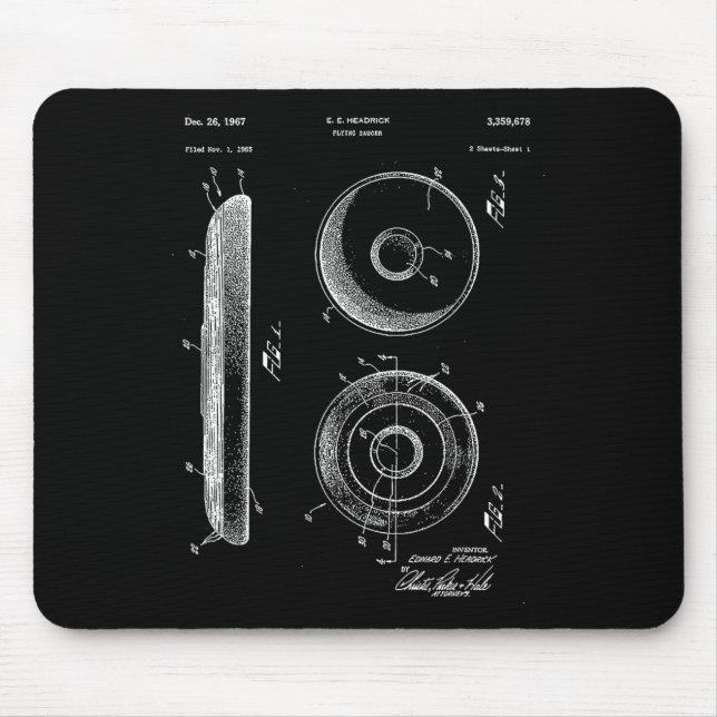 Disc Golf Frisbee Golf Disc Golfer Frolf Disc Golf Mouse Pad (Front)