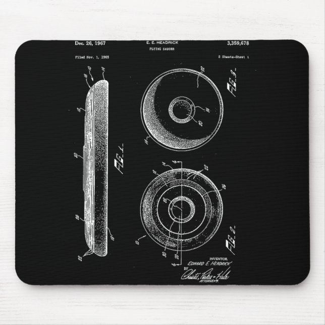 Disc Golf Frisbee Golf Disc Golfer Frolf Disc Golf Mouse Pad (Front)