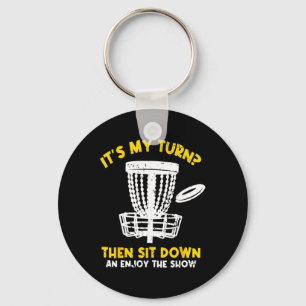 Disc Golf Frisbee Golf Funny Disc Golf Player Men Key Ring
