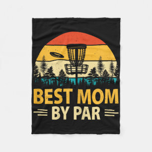 Disc Golf Frisbee Golfer Disc Golfing Best Mum By Fleece Blanket