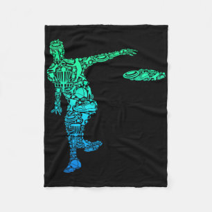 Disc Golf Frisbee Men Kids Boys  Fleece Blanket
