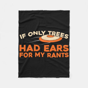 Disc Golf Frisbee Outdoor Sport - Tree _3 Fleece Blanket
