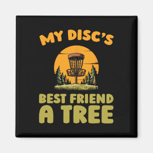 Disc Golf Frisbee Outdoor Sport - Tree _5  Magnet
