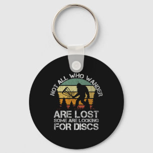 Disc Golf Funny Bigfoot Tee For Men Women Apparel Key Ring