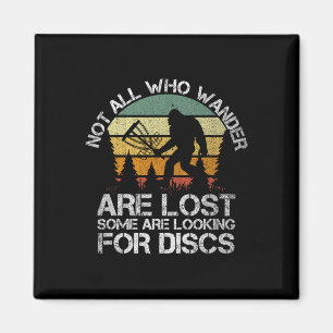Disc Golf Funny Bigfoot Tee For Men Women Apparel  Magnet