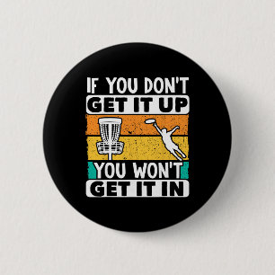 Disc Golf Funny Disc Jokey Frisbee Golf Funny Disc 6 Cm Round Badge