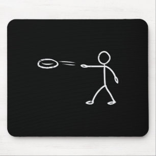 Disc Golf Funny Frisbee Frolf Men Women Kids Mouse Pad