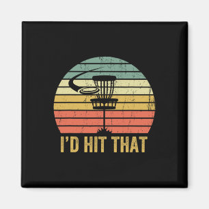 Disc Golf Funny Frisbee Sport Father's Day  Magnet