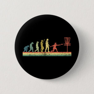Disc Golf Funny Sports Gift 6 Cm Round Badge