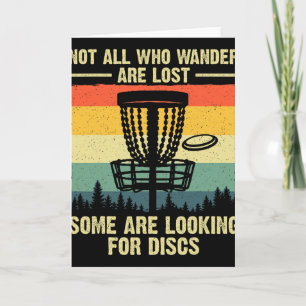 Disc Golf Gift Disc Golfer Stuff And Accessories Card