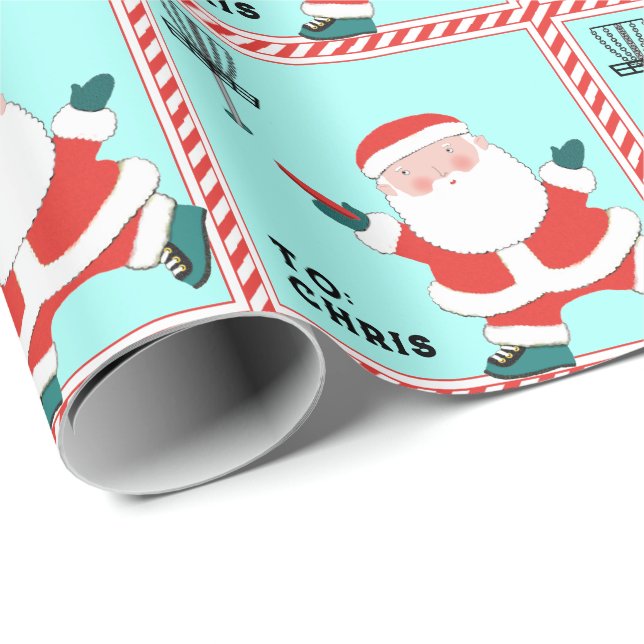 Disc Golf Gift Wrapping Paper (Roll Corner)