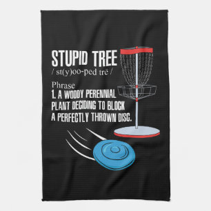Disc Golf Gifts Tea Towel