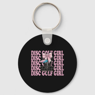 Disc Golf Girl Disc Golf Mum Mother's Day Discgolf Key Ring