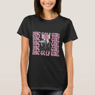 Disc Golf Girl Disc Golf Mum Mother's Day Discgolf T-Shirt