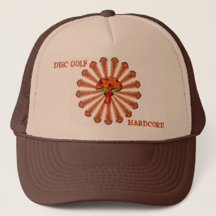 DISC GOLF HARD TRUCKER HAT