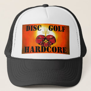 DISC GOLF HARDCORE.com Trucker Hat