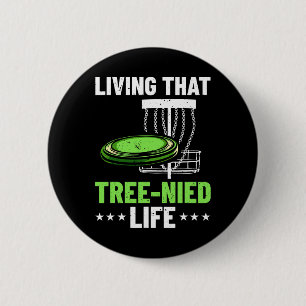 Disc Golf Humour Disc Golf Player Frisbee Disc Gol 6 Cm Round Badge