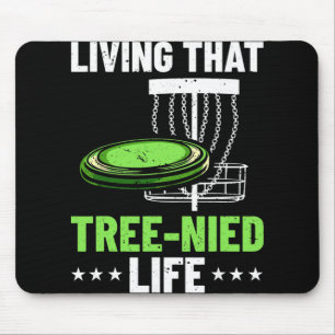 Disc Golf Humour Disc Golf Player Frisbee Disc Gol Mouse Pad