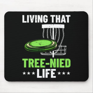 Disc Golf Humour Disc Golf Player Frisbee Disc Gol Mouse Pad