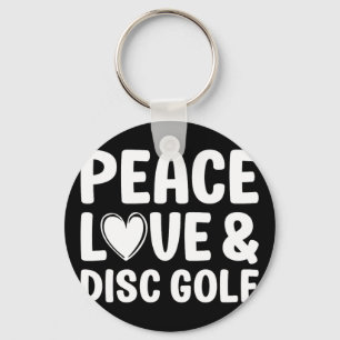Disc Golf I Love Disc Golf For Men And Women _1 Key Ring