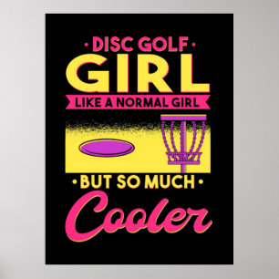 Disc Golf Is Cool Poster