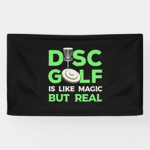 Disc Golf Is Like Magic But Real Banner