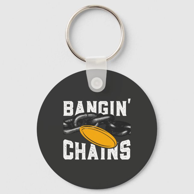 Disc Golf Key Ring (Front)