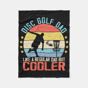 Disc Golf Men Dad Grandpa Joke For Disc Golf Playe Fleece Blanket