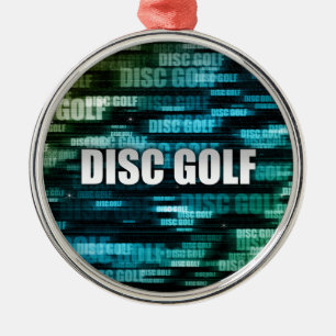 Disc Golf Metal Tree Decoration