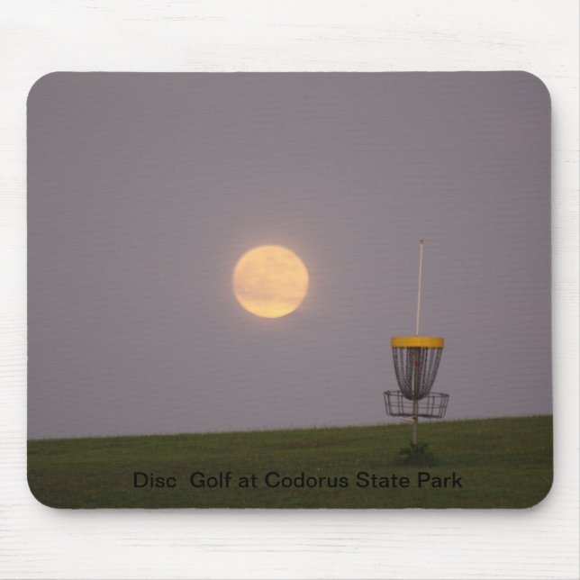 Disc Golf Mouse Pad (Front)