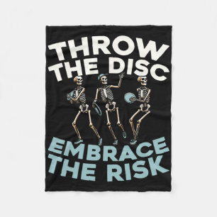 Disc Golf Outdoor Sport - Frisbee Golf _4  Fleece Blanket
