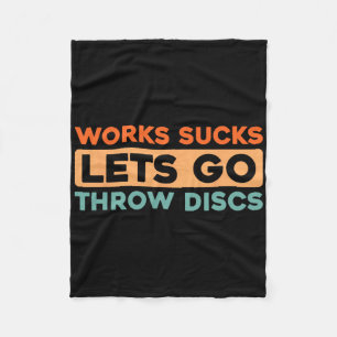 Disc Golf Outdoor Sport - Frisbee Golf _5  Fleece Blanket