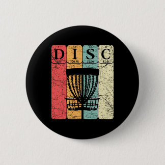 Disc Golf Periodic Table Elements Frolf Player Vin 6 Cm Round Badge