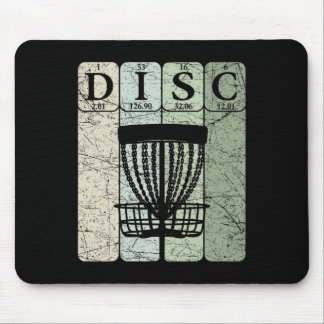Disc Golf Periodic Table Elements Frolf Player Vin Mouse Pad