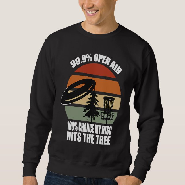 Disc Golf Pineapple Funny For Player And Team Sweatshirt (Front)