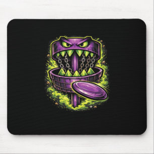 Disc Golf Player Design Monster Sket Mouse Pad