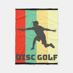 Disc Golf Player Disc Golf Sport Outdoor Recreatio Fleece Blanket