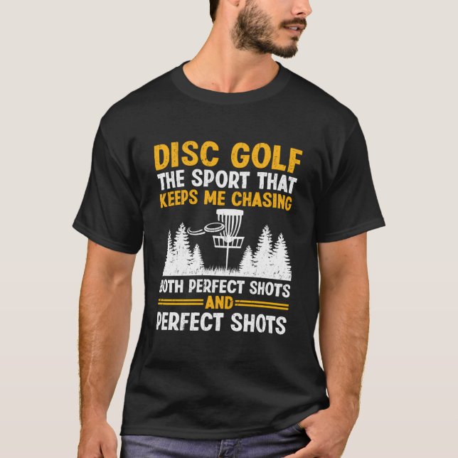 Disc Golf Player Disc Golfer Frisbee Player Par Ph T-Shirt (Front)