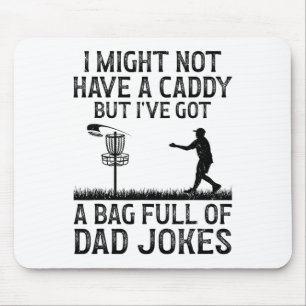 Disc Golf Player Disc Golfer Frisbee Player Par Pu Mouse Pad