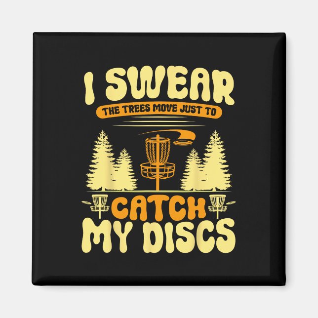 Disc Golf Player Funny  Magnet (Front)