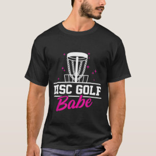 Disc Golf Player Girl Golfer  Golfing T-Shirt