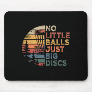 Disc Golf Player No Little Just Big Discs Sport Pl Mouse Pad