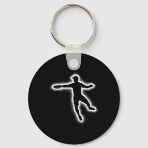 Disc Golf Players Kids Boys Disc Golfer Men Key Ring