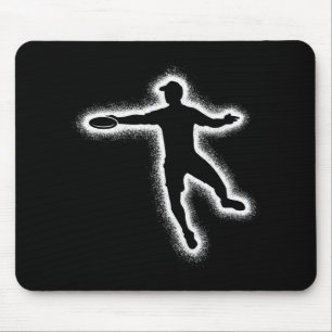 Disc Golf Players Kids Boys Disc Golfer Men  Mouse Pad
