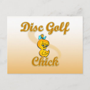 Disc Golf Postcard