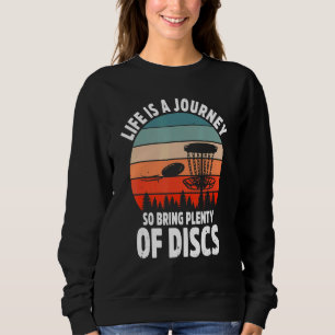 Disc Golf Putt Par Frisbee Golf Disc Golf Player Sweatshirt
